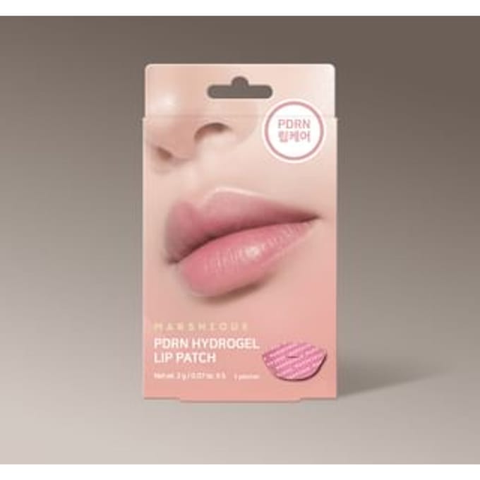 MARSHIQUE PDRN Hydrogel Lip Patch 5 Stuks Lipmasker Hydraterende Opvullende Verstevigende Verzorging 5 sheets