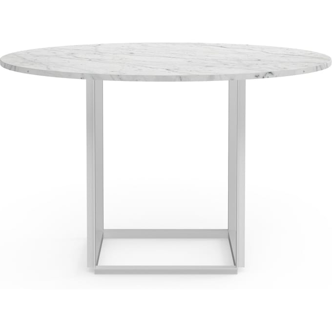 New Works Florence Dining Table - carrera marble - Ø 120 cm