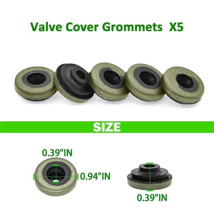 Joint de couvercle de Valve avec 4 joints de Tube de bougie d'allumage et 5 œillets de couvercle de Valve pour Honda