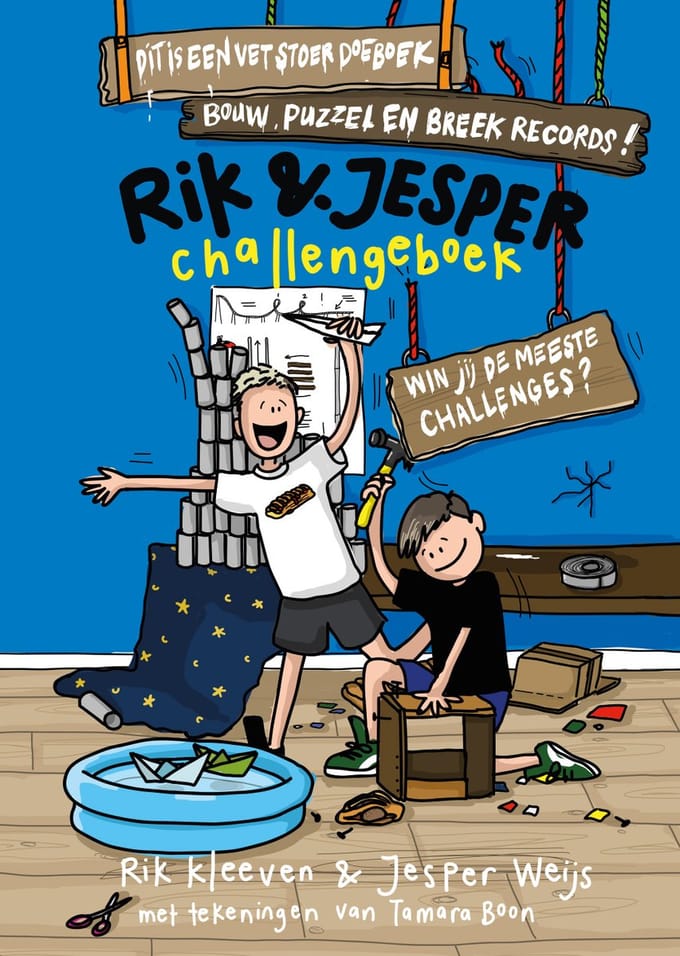 Boek Glowmovies Rik En Jesper Challengeboek