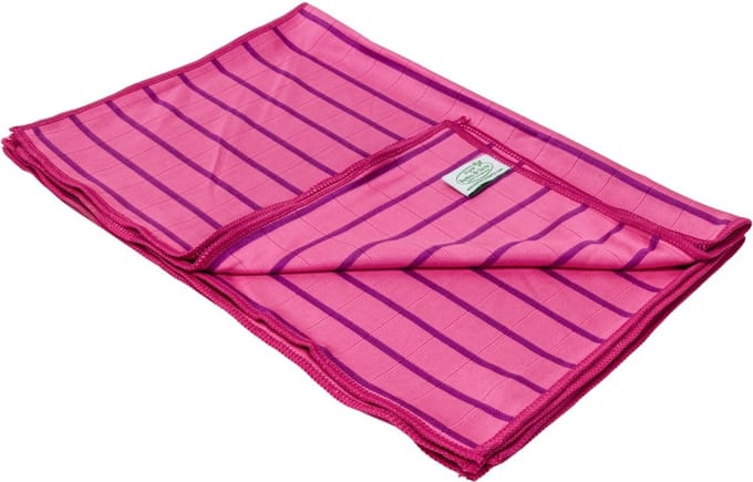Bamboe Droogdoek - 40 x 50cm - Glashelder - 3stuks - Roze