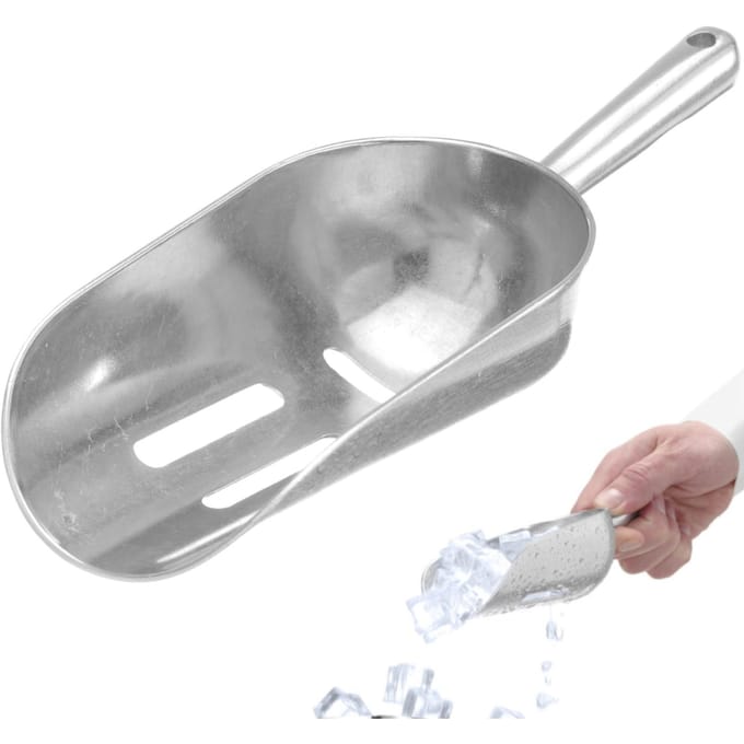 Bar Up - Barmanschep Met Gaten - Aluminium - 0.35 l - Elegant Uiterlijk