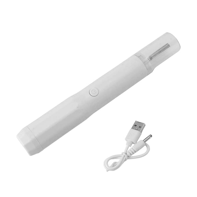 Écailleur à poisson électrique automatique portatif rapide efficace ABS acier inoxydable économie de main-d'œuvre électrique White white
