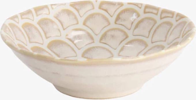 TOKYO DESIGN STUDIO - TITANIUM MATTE MERMAID DESIGN BOWL 14.5x4.4 CM 250 ML