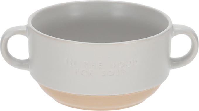 JENS Living MOOD FOR SOUP SoepKom - 470 ml - Wit