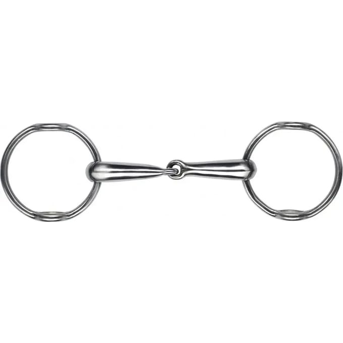Feeling Roestvrij Staal Satijnen Liftsnaffle Zilver 12.5 cm