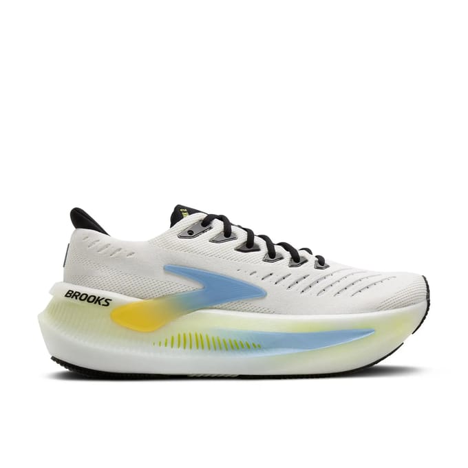 Brooks Glycerin Max 2 Hardloopschoenen - White/Black/Nightlife - Maat 43 - Heren