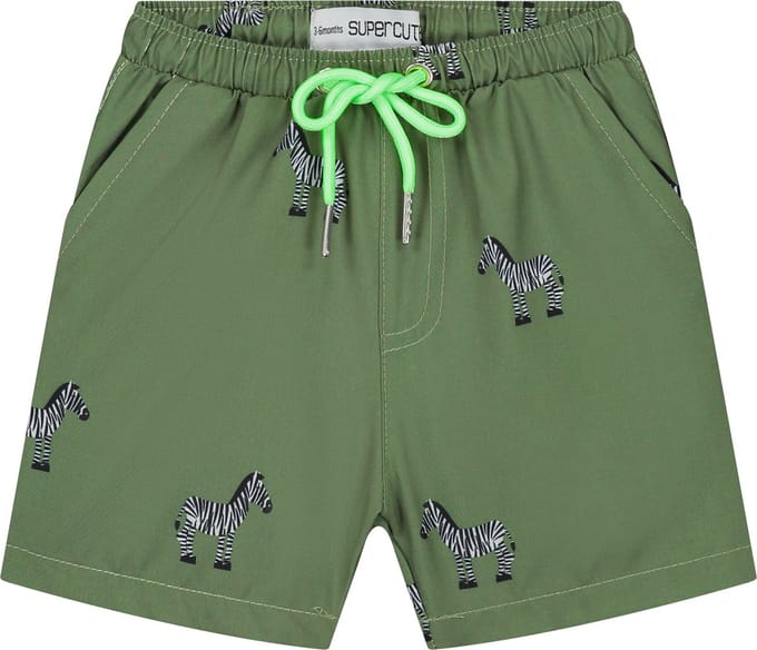 Supercute zwembroek Zebra maat 74-80