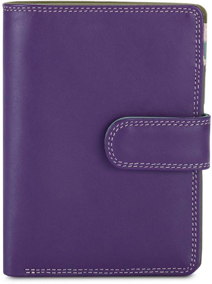 Mywalit Portemonnee Leder 13 cm - Dames - Staand formaat - orchid