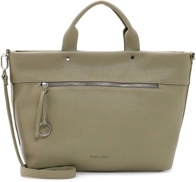 SURI FREY Schoudertas Debby Shopper Khaki Kaki