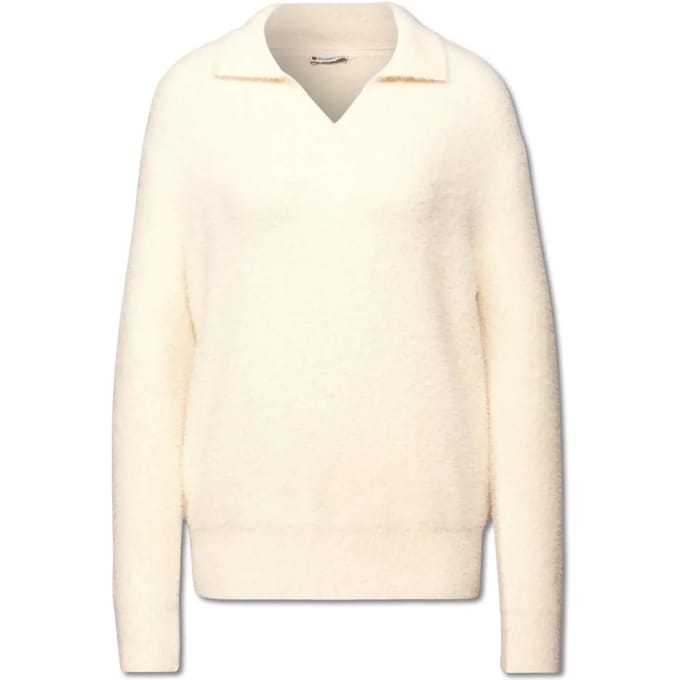 Street one - Dames pull - Maat M - Vrouwen - Creme - polyamide