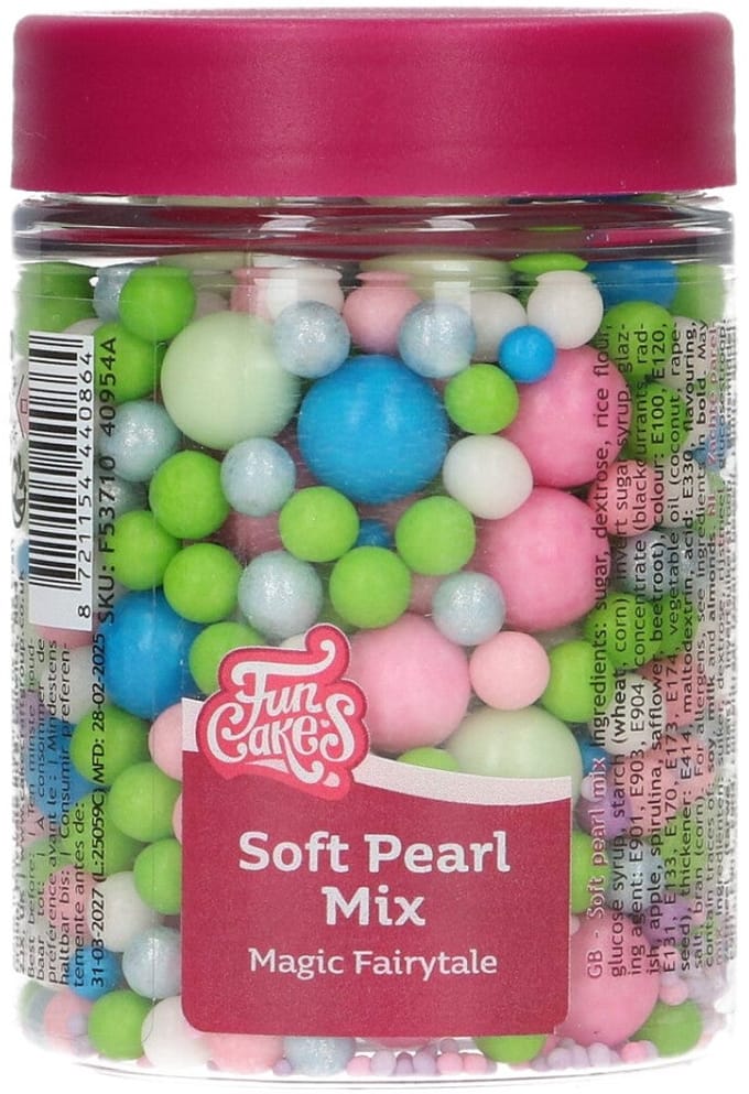 FunCakes Soft Pearls - Mix Magic Fairytale - 80g