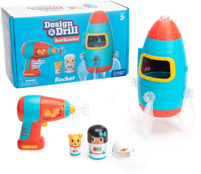 Learning Resources Design & Drill rocket - 1+