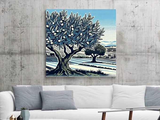 Kunstprint | Wanddecoratie | Dibond | 80 × 80 cm