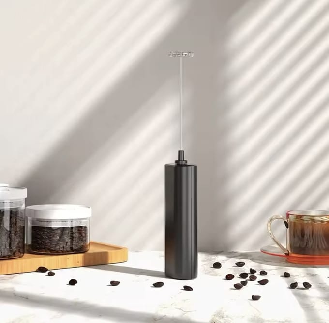 Handopschuimer - Mixer - Latte macchiato - Cappuccino - Easy mix - Draagbaar - Handopschuimer - Handstaafmixer - Eiklutser - E4.1
