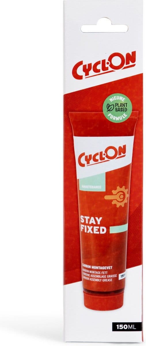 CyclOn Stay Fixed - Carbon Assembly Paste - 150 ml (in blisterverpakking)