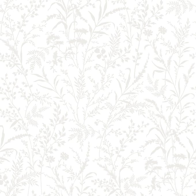 Boråstapeter Vliesbehang 38746 - Borosan Hem - Botanisch Wit - 53cm x 11.20m