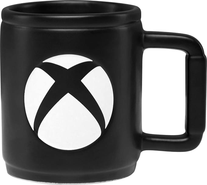 Paladone Mok Xbox 450 Ml Keramiek 300 Gram Zwart/wit