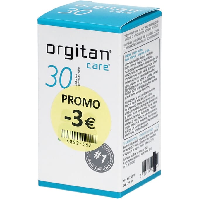 Orgitan® Care Promo -3€ 30 Tabletten