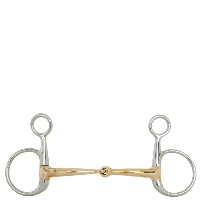 Baucher bit voor dubbelgebroken paarden BR Equitation