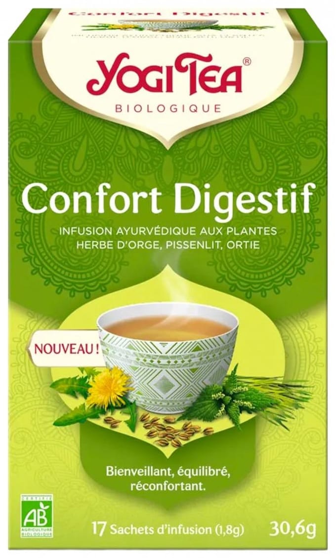 Yogi Tea Spijsvertering Bio 17 Zakjes