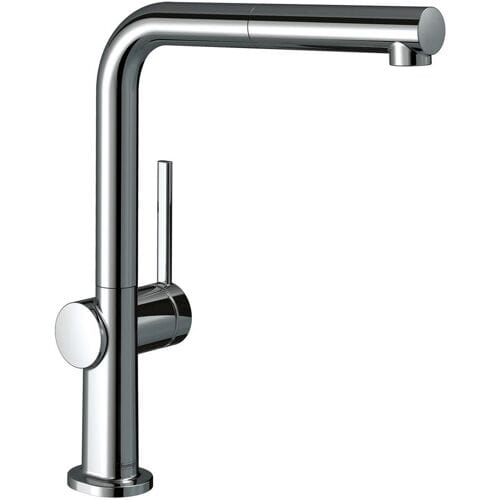 Hansgrohe Talis m54 - 1 greeps keukenmkr - 270 met uittrekb uitloop - sbox - hoogglans chroom