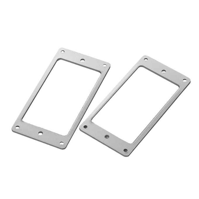 2 stuks Pickup Montage Ringen voor Humbucker Pickups Cover Frame Set zwart