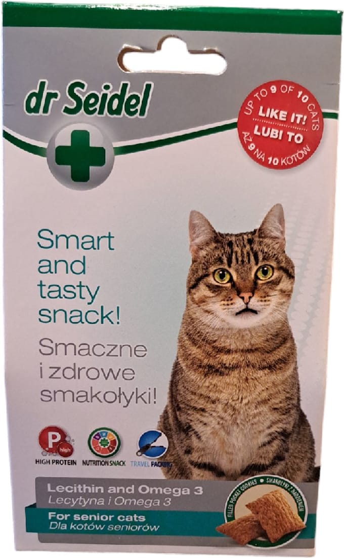 Dr Seidel snacks voor katten - voor senior katten