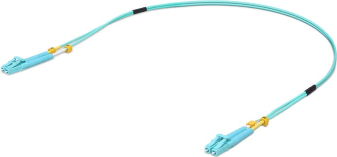 Ubiquiti - Ubiquiti Networks glasvezel patchkabel 0,5 m UOC-0,5 multimode OM3 LC - LC voor patch