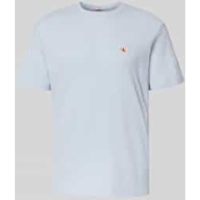 Calvin Klein Ss Waffle Badge Crew Neck Tee Plein Air Größe: S | Basic T-Shirts Outlet | Herren