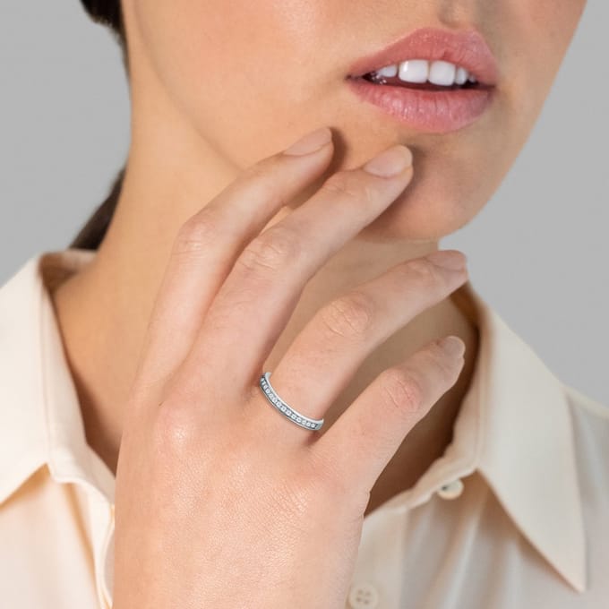 Rafaela Donata Bandring - Sterling zilver - zilver - 54
