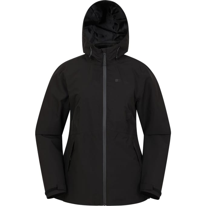 Mountain Warehouse Dames/Dames Vancouver II Waterdichte Jas (Zwart)