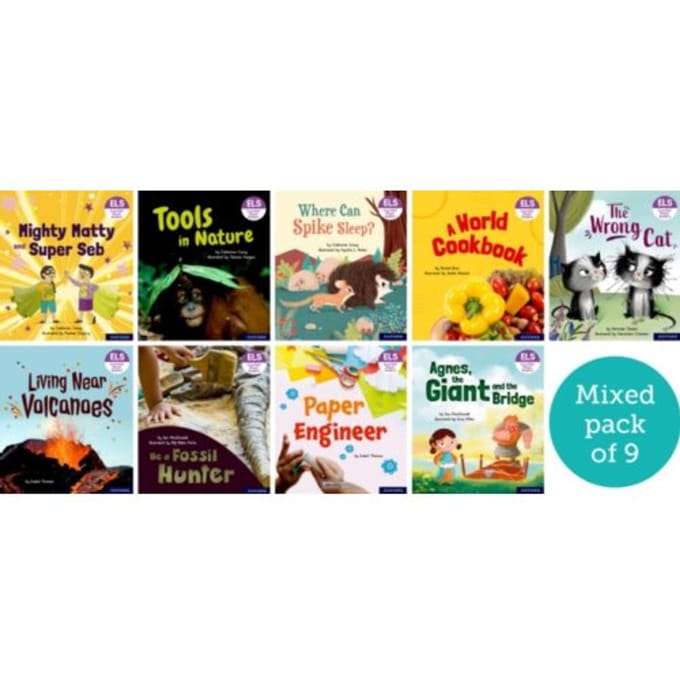 Essential Letters And Sounds: Essential Phonic Readers: Oxford Reading Level 6: Mixed Pack Of 9 -