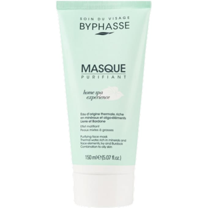 Byphasse, Home Spa, Purifiante, Masque Crème, Pour le Visage, 150 ml