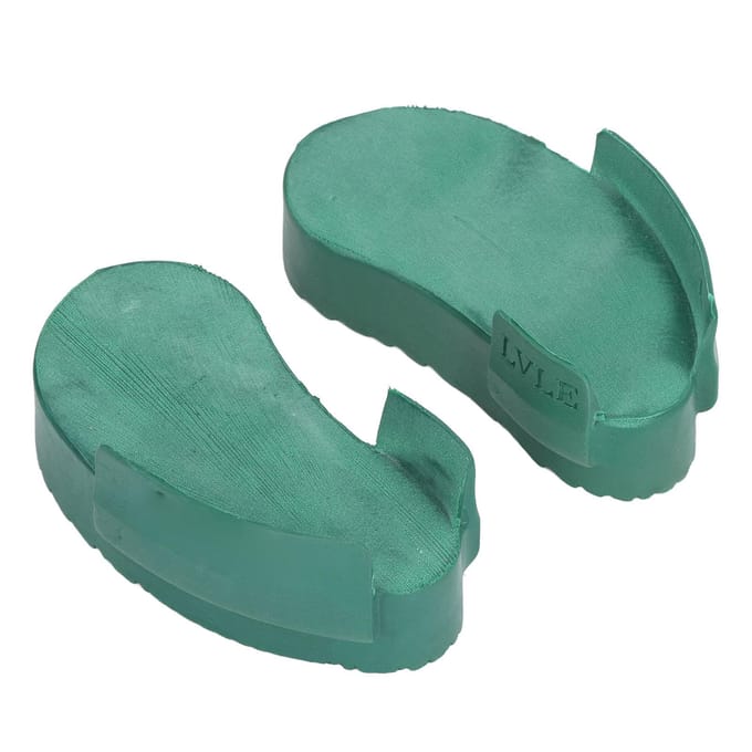 2 Stuks Koe Hoefzolen Rubber Groen Vee Hoefbekappingsaccessoires met Lijm voor Weide blue