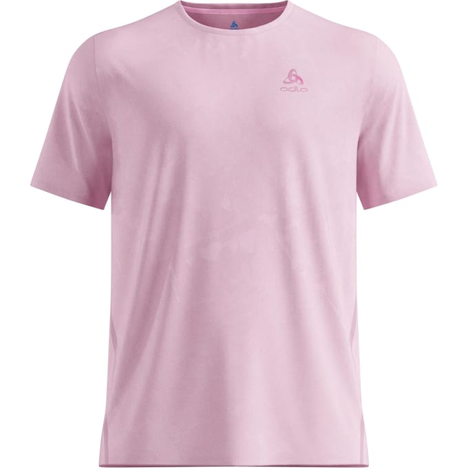 Odlo Zeroweight Engineered Chill-Tec Hardloopshirt Heren-pink