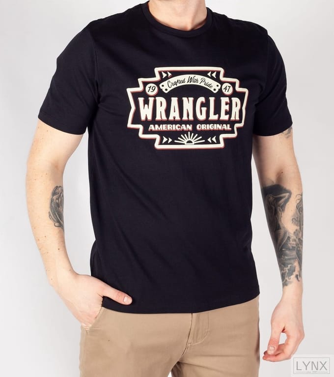 Wrangler - Americana - Black - 3XL