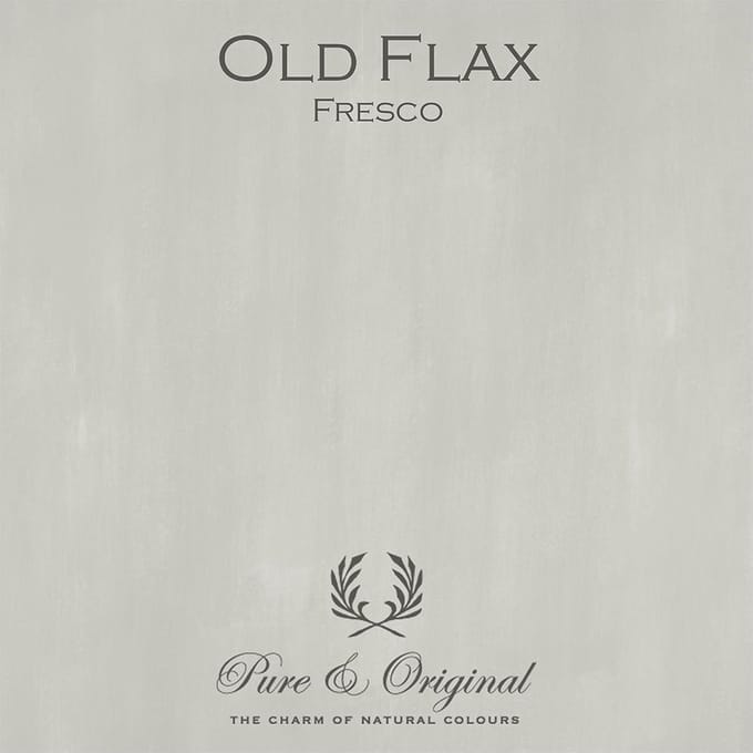 Pure & Original Fresco Kalkverf Old Flax 1 L