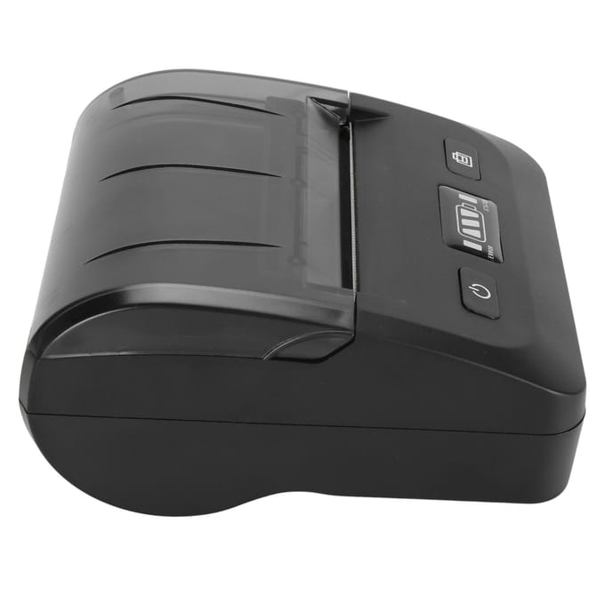 Imprimante de reçus Bluetooth portable prenant en charge plusieurs langues Imprimante thermique mobile 80 mm pour Android gray