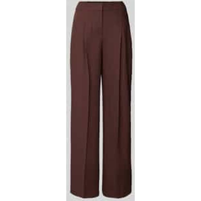 relaxed fit broek van linnenmix model 'TIANA11'