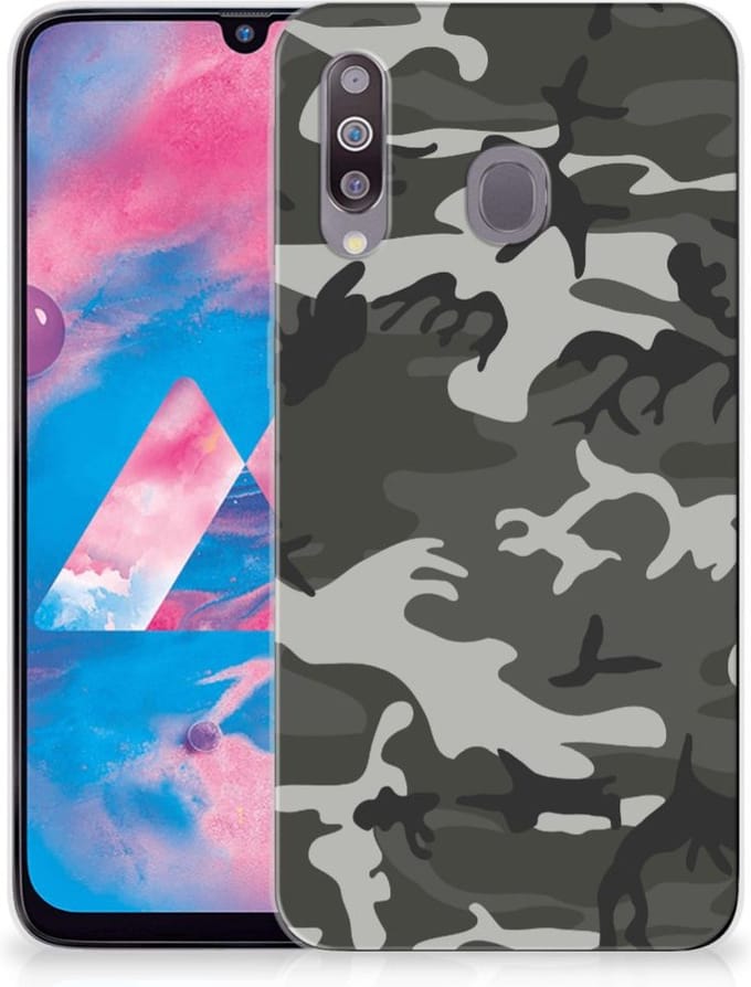Samsung Galaxy M30 TPU bumper Army Light