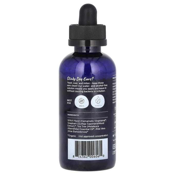 Kin+Kind, Schone Oor, Leave-In Verlichting voor Honden, 118ml(4 fl oz) gray