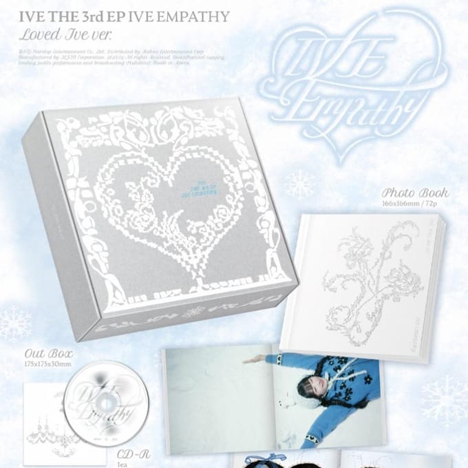 IVE - IVE EMPATHIE / 3e EP-album LOVED IVE ver. (White) white