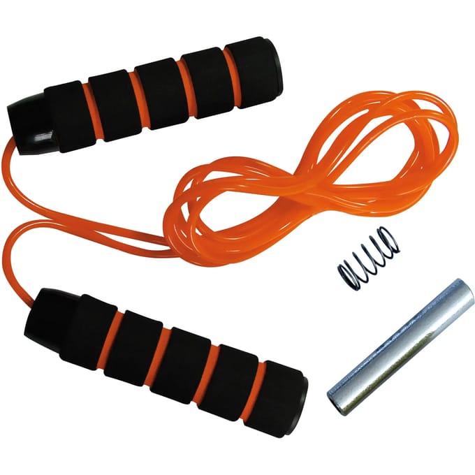 Sveltus Springtouw Met Gewichten 3 Meter Oranje