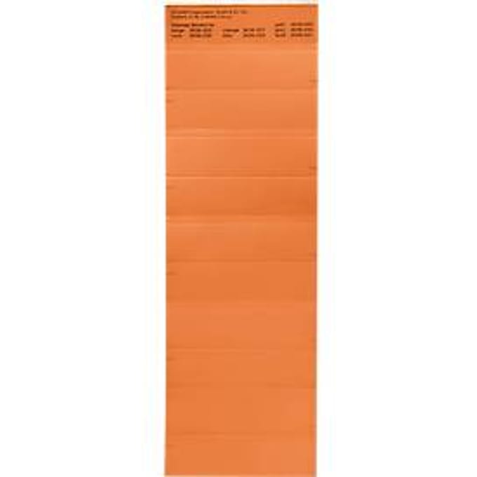 Organisatiestroken, oranje