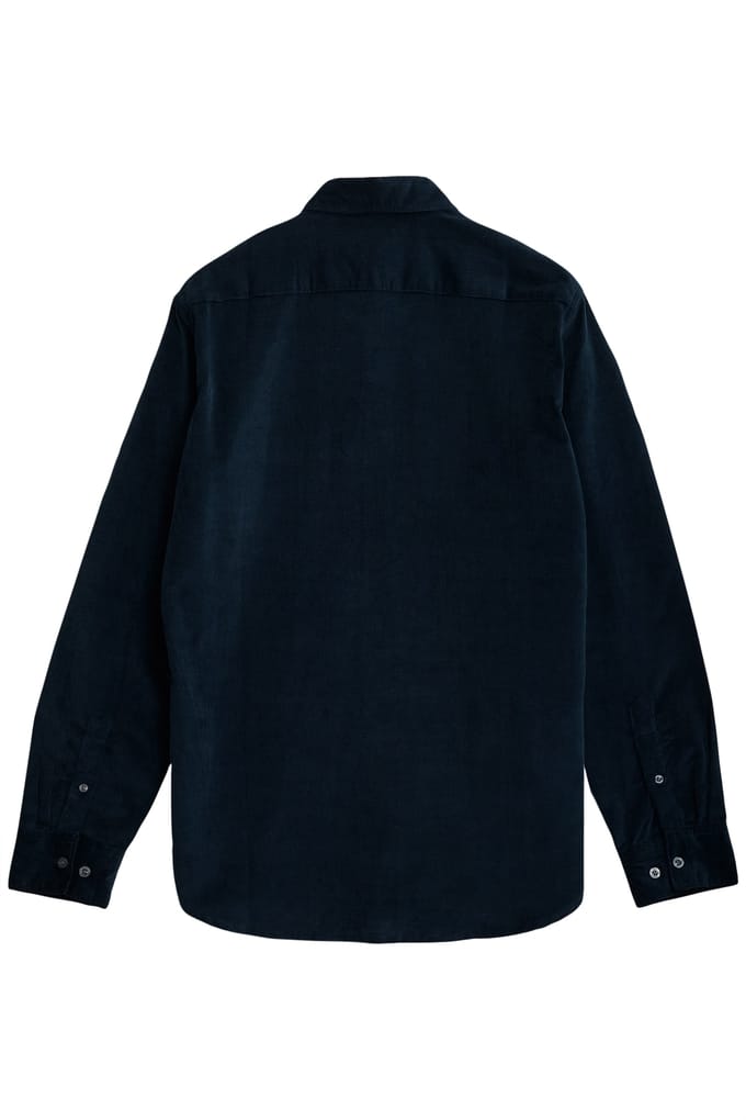 French Connection Cord Long Sleeve Shirt Marine Taglia: M | Maglie a manica lunga Outlet | Uomo