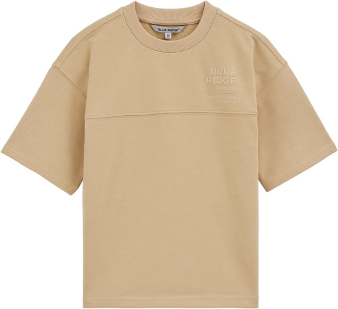 WE Fashion Jongens sweat T-shirt met print