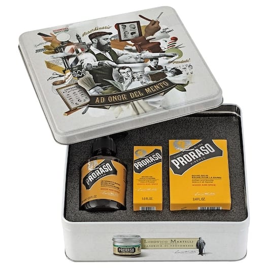 Proraso Wood & Spice Cadeauset Baardverzorgingssets Heren