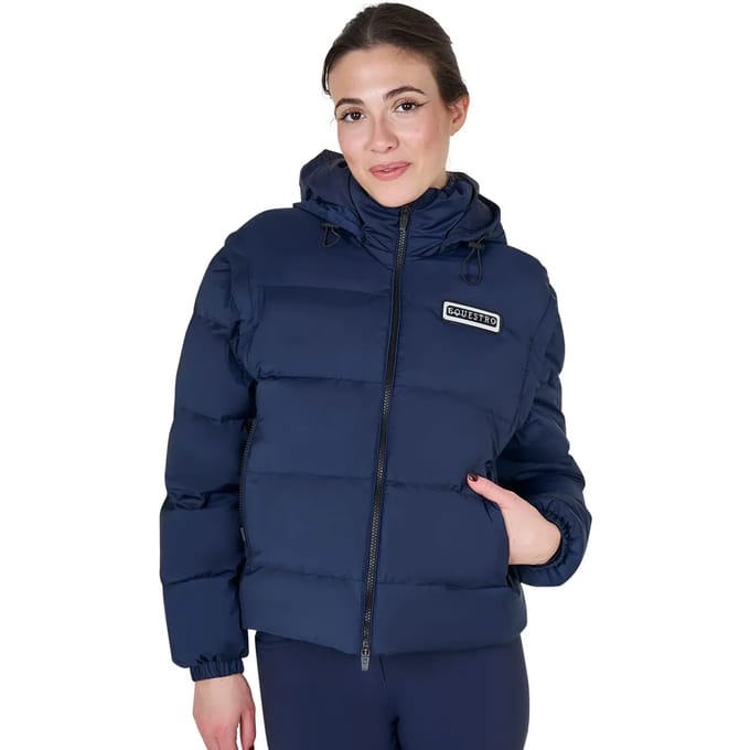3-in-1 dames winterjas met capuchon Equestro