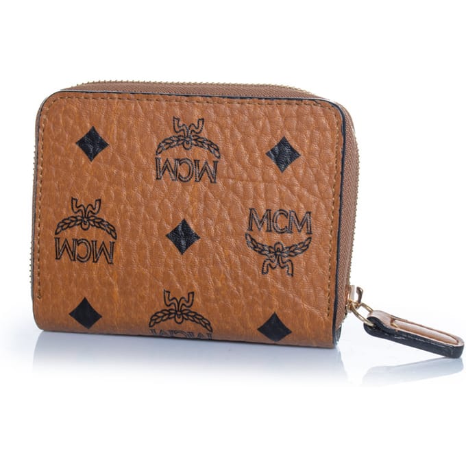 MCM, bruine ritstas in monogram